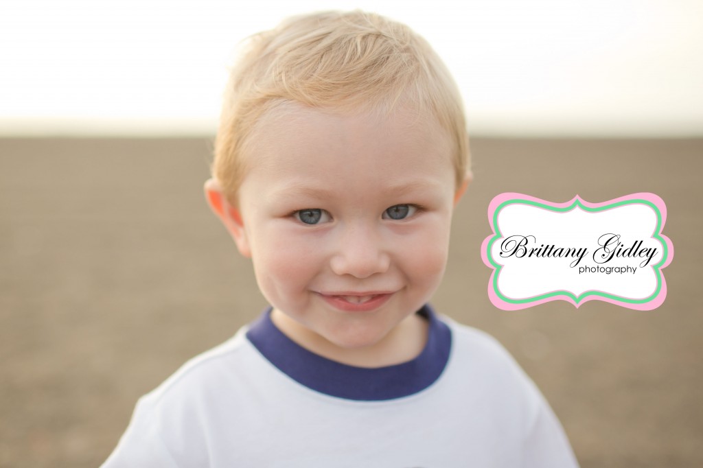 2 Year Old | Headlands | Orange and Blue| Beach | Brittany Gidley Photography LLC