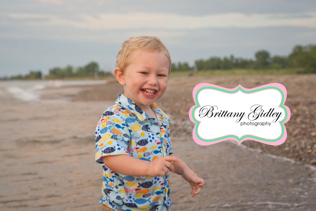 Family | 2 Year Old | Headlands | Cleveland Ohio | Beach | Brittany Gidley Photography LLC