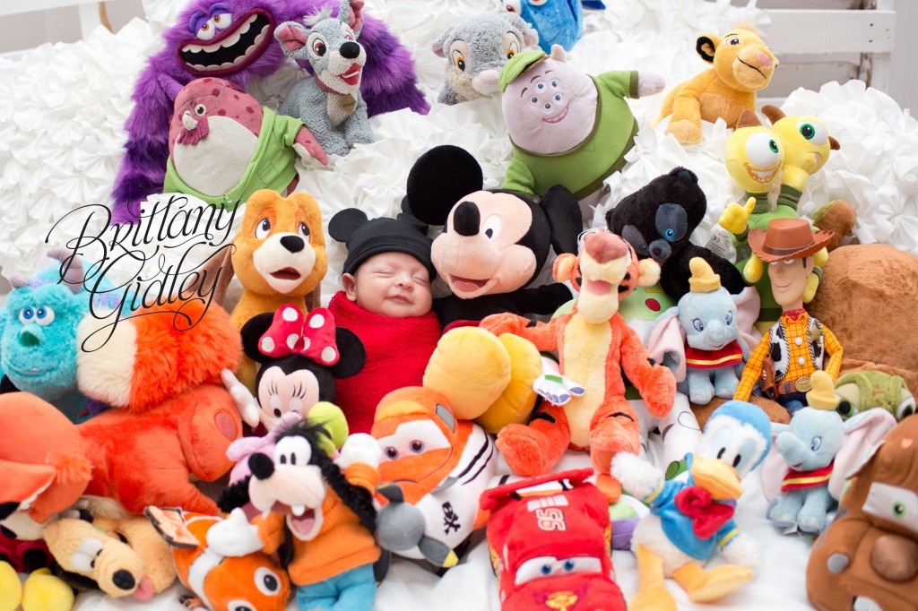 Disney Theme | Mickey | Newborn | Photography | Brittany Gidley Photography LLC