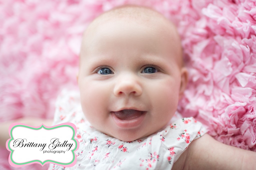 3 Month Old Baby Photography | Brittany Gidley Photography LLC