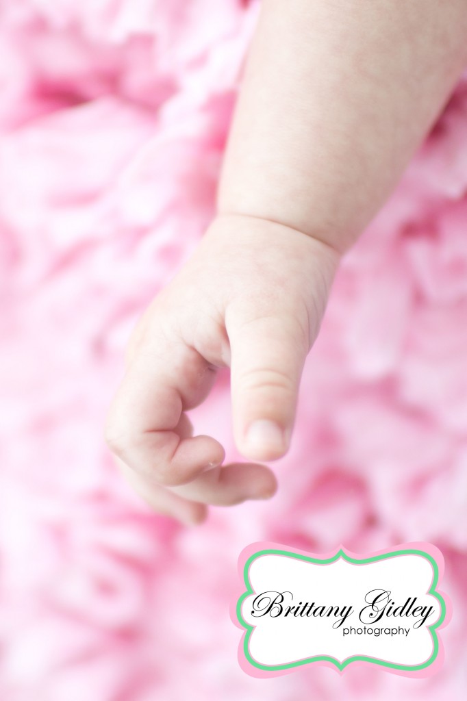 3 Month Old Baby Details | Brittany Gidley Photography LLC