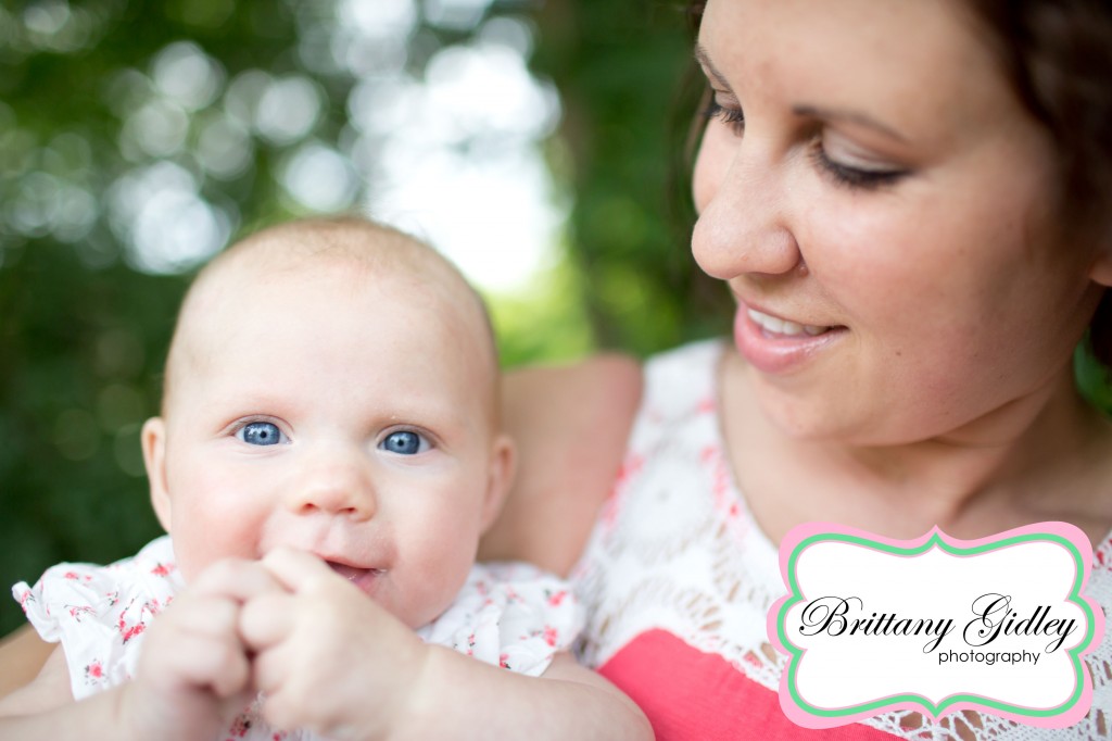 3 Month Old Baby With Mom | Brittany Gidley Photography LLC