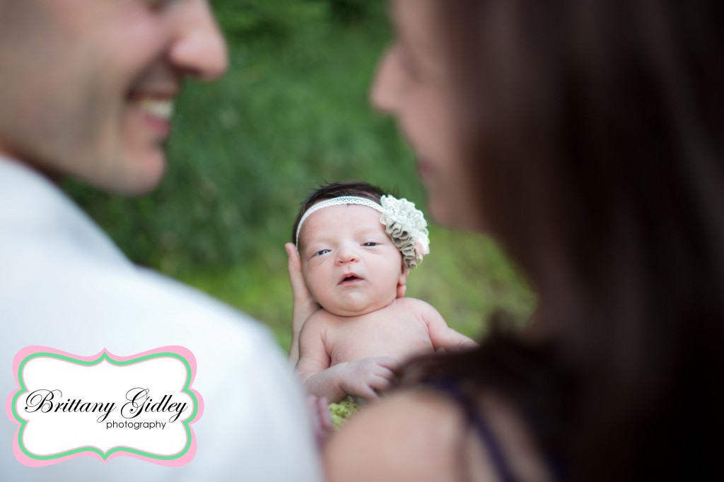 Outdoor Newborn | Baby Girl | Lace | River | Natural Baby | Nature | Brittany Gidley Photography LLC