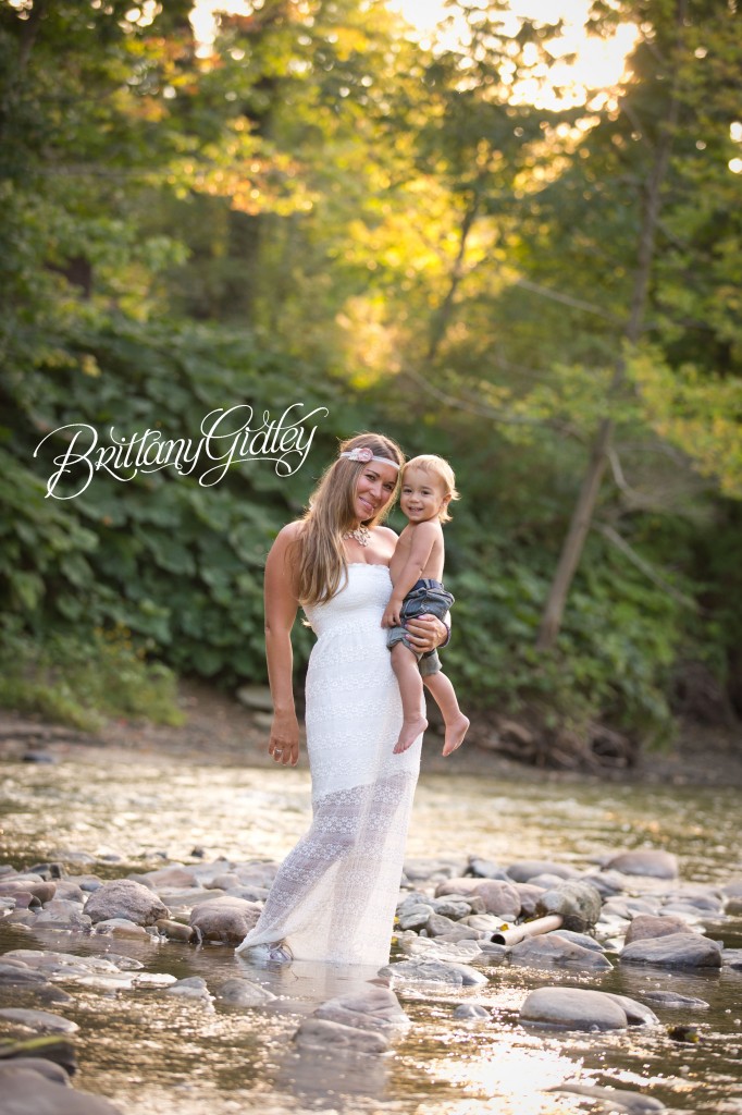 Cleveland Photographer | River | Sunset | Gorgeous | Toddler Photography | Brittany Gidley Photography LLC