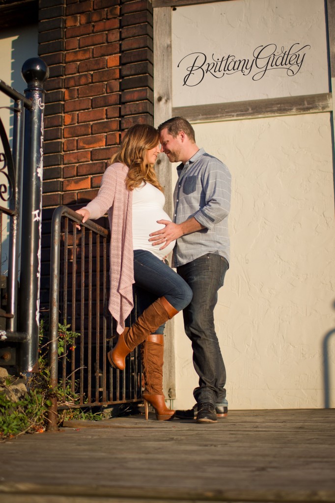 Fall Maternity | Viaduct Bridge | Cleveland OH | Urban Maternity Session | Brittany Gidley Photography LLC