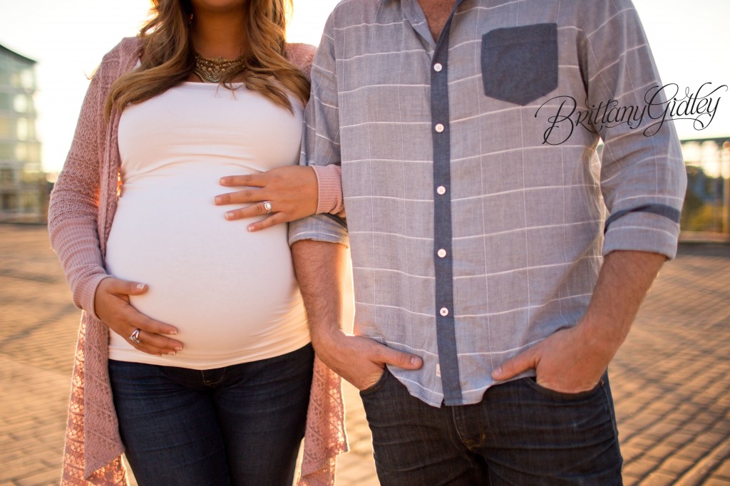 Fall Maternity | Viaduct Bridge | Cleveland OH | Urban Maternity Session | Brittany Gidley Photography LLC