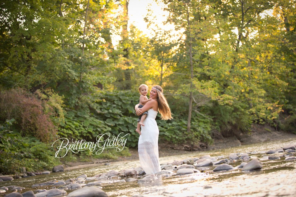 Cleveland Photographer | River | Sunset | Gorgeous | Toddler Photography | Brittany Gidley Photography LLC