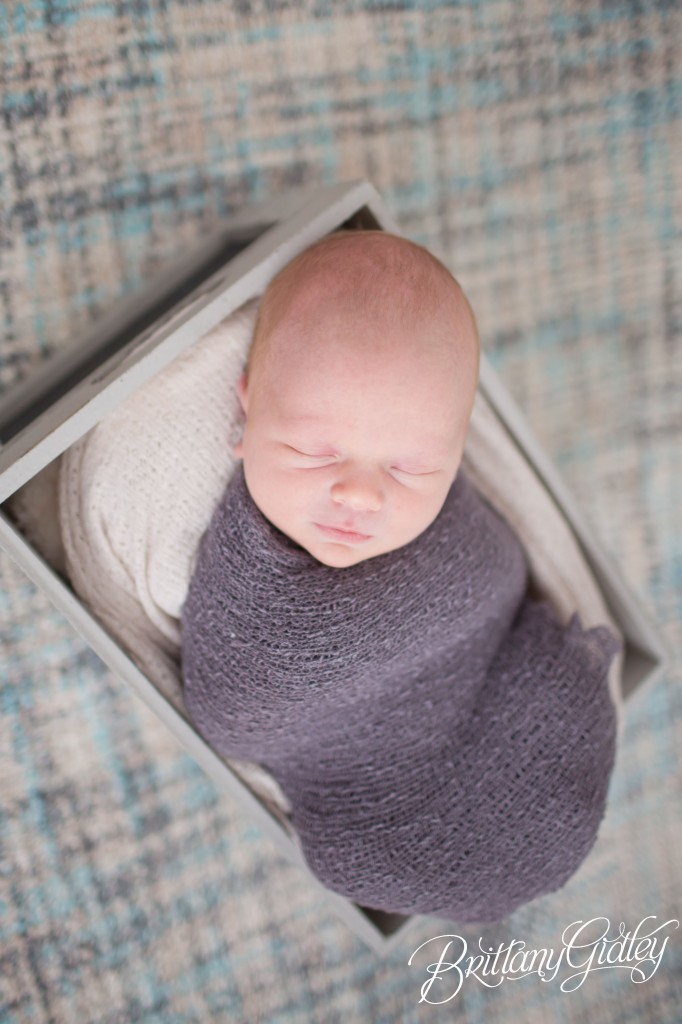 Newborn Boy | Black & White | Infant | Brittany Gidley Photography LLC | Cleveland OH | Family