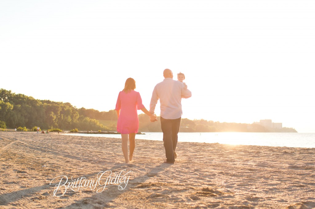 Sunset Photography | 12 Months | Baby Photography | Family Session | Edgewater Beach | Edgewater Park | Cleveland Ohio