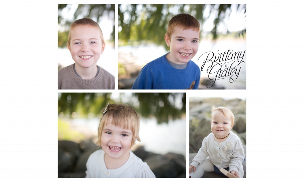 Fun Family Photography | 4 kids | Edgewater Park | Cleveland Ohio | Moments | Collage