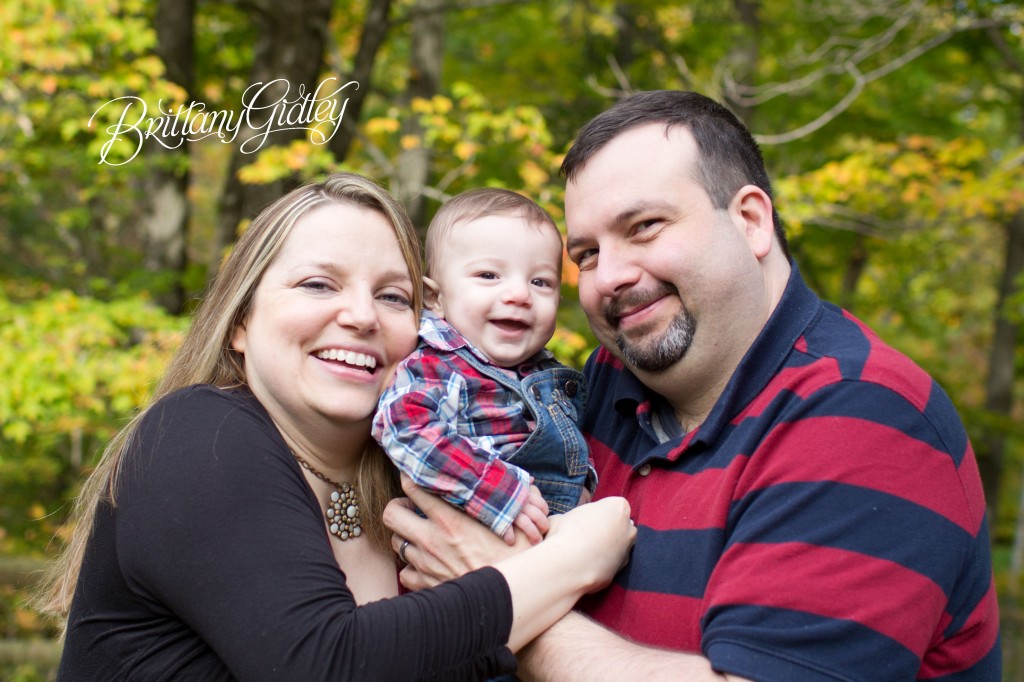 6 Month Baby | Apple Orchard | Chesterland, OH | Baby | Brittany Gidley Photography LLC