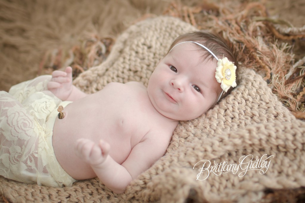Studio Newborn | Start With The Best | Cleveland, Ohio| Brown and Yellow | Newborn Inspiration | Natural Light | Brittany Gidley Photography LLC