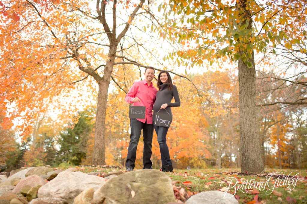 Fall | Autumn | Cleveland Maternity | Photographer Photoshoot | Pregnancy | Maternity Posing | Inspiration | Brittany Gidley Photography LLC