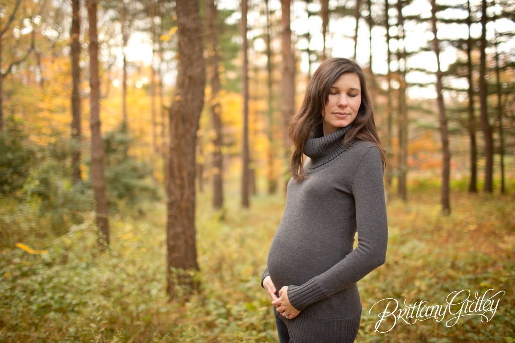 Fall | Autumn | Cleveland Maternity | Photographer Photoshoot | Pregnancy | Maternity Posing | Inspiration | Brittany Gidley Photography LLC