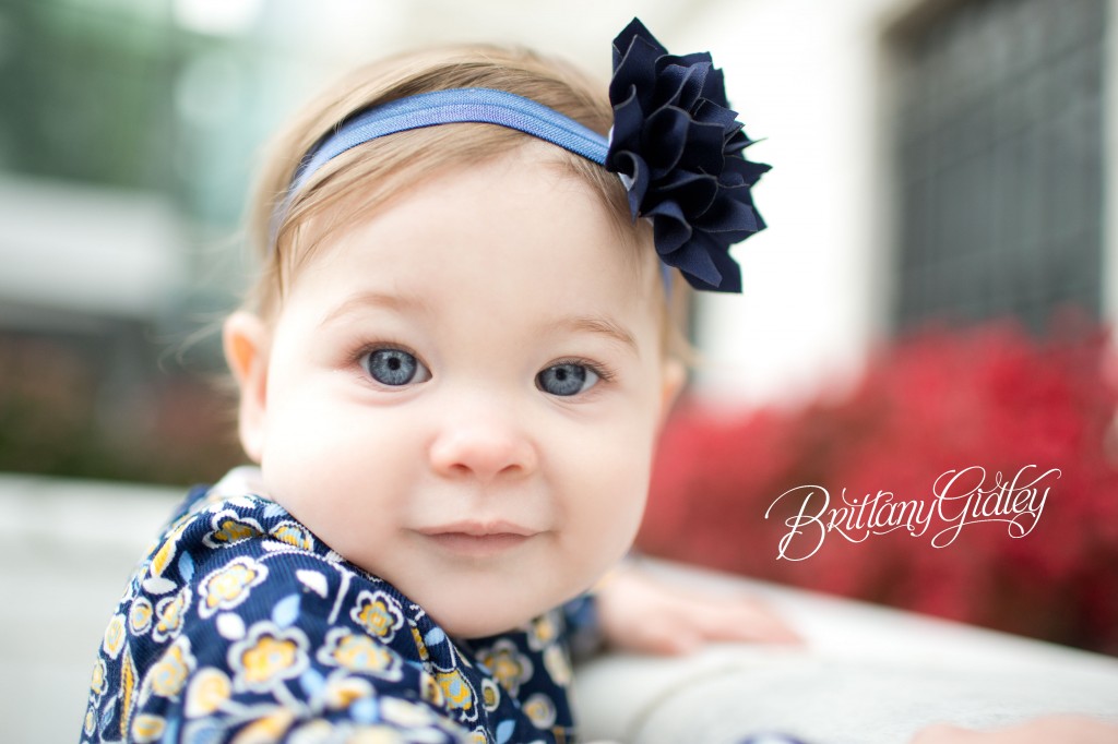 12 Month Photos | Cake Smash | Baby Portraits | Baby Brynn | Cleveland Ohio | Brittany Gidley Photography LLC