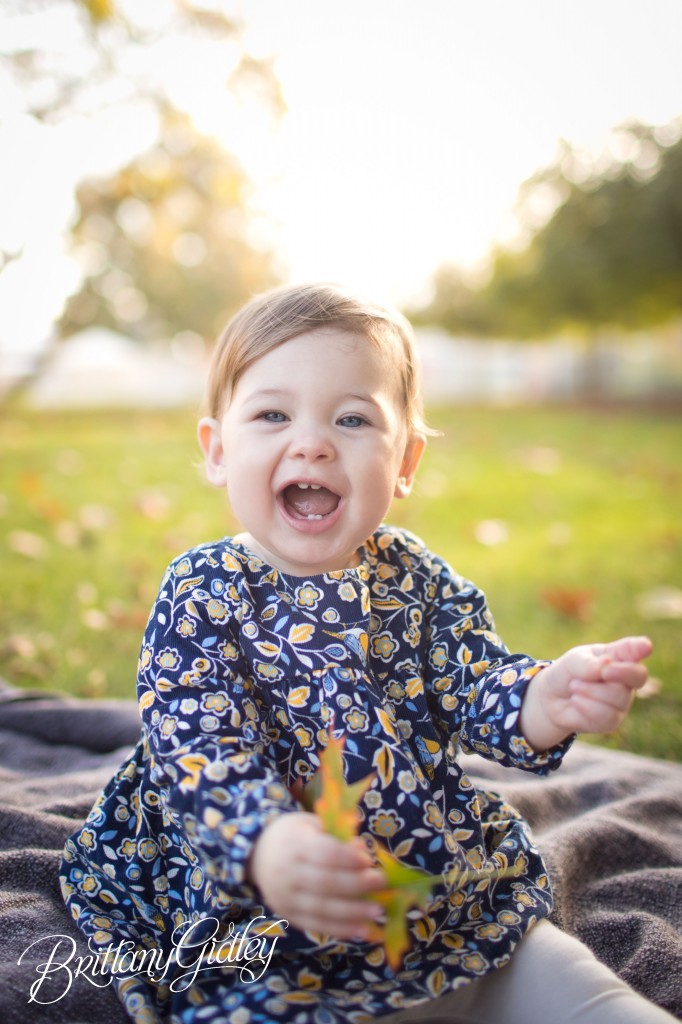 12 Month Photo | Cake Smash | Baby Portraits | Baby Brynn | Cleveland Ohio | Brittany Gidley Photography LLC