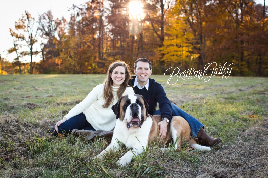 Family | St Bernard | Pet Photography | Start With The Best | Big Dog | Jefferson | Brittany Gidley Photography LLC