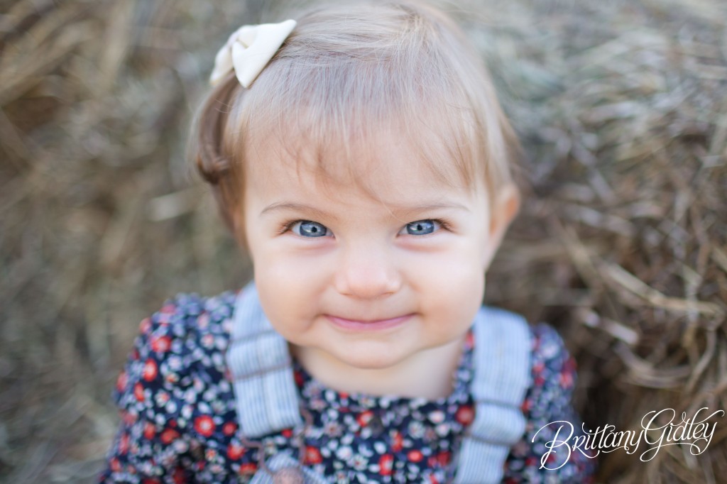 12 Month Baby | Pumpkin Patch | Fall | Autumn | Ohio | Brittany Gidley Photography LLC