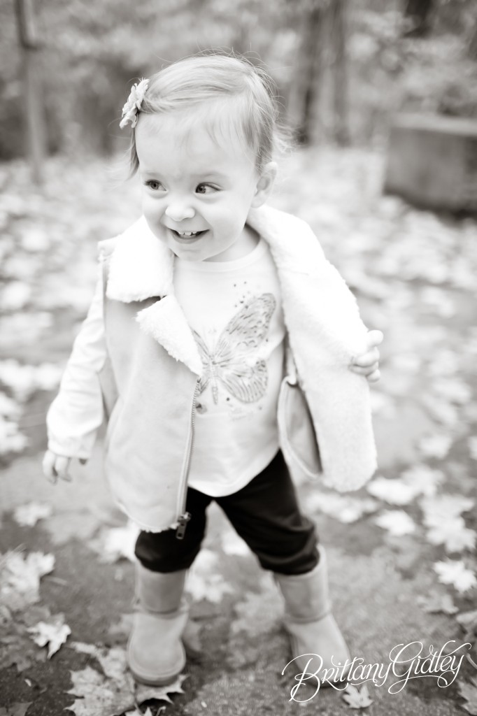 Fall Photography | Toddler | Family | Brittany Gidley Photography LLC | Autumn | Leaves