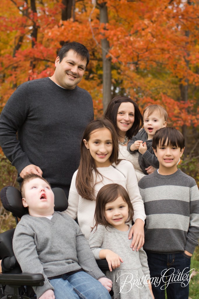 Home Family Session | North Royalton Photographer | Family of 7 | Brittany Gidley Photography LLC