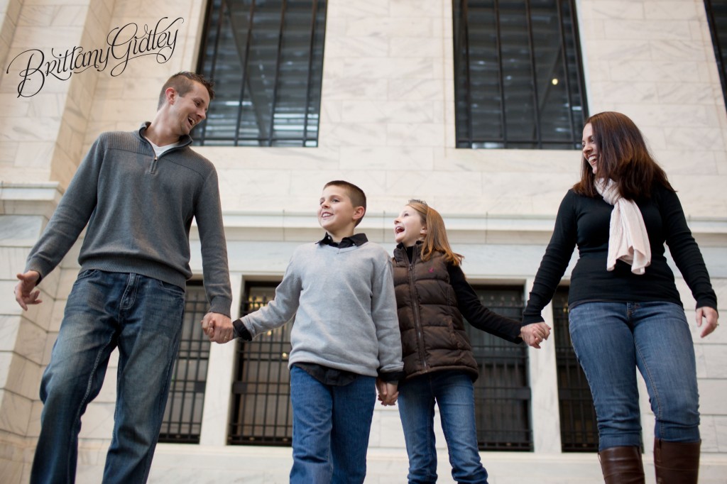 Winter Family Photos | Winter Snow Photo Shoot | The Kulikowski Family | Cleveland Ohio | Brittany Gidley Photography LLC