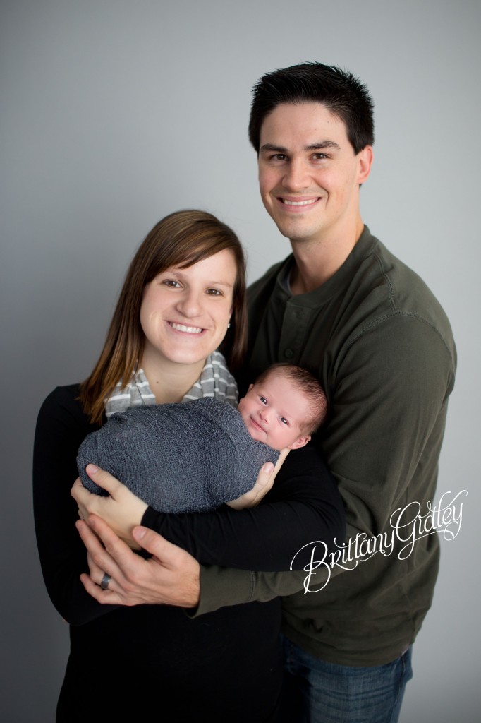 Newborn Studio | Family | Baby Boy | Cleveland Ohio | Start With The Best | Brittany Gidley Photography LLC