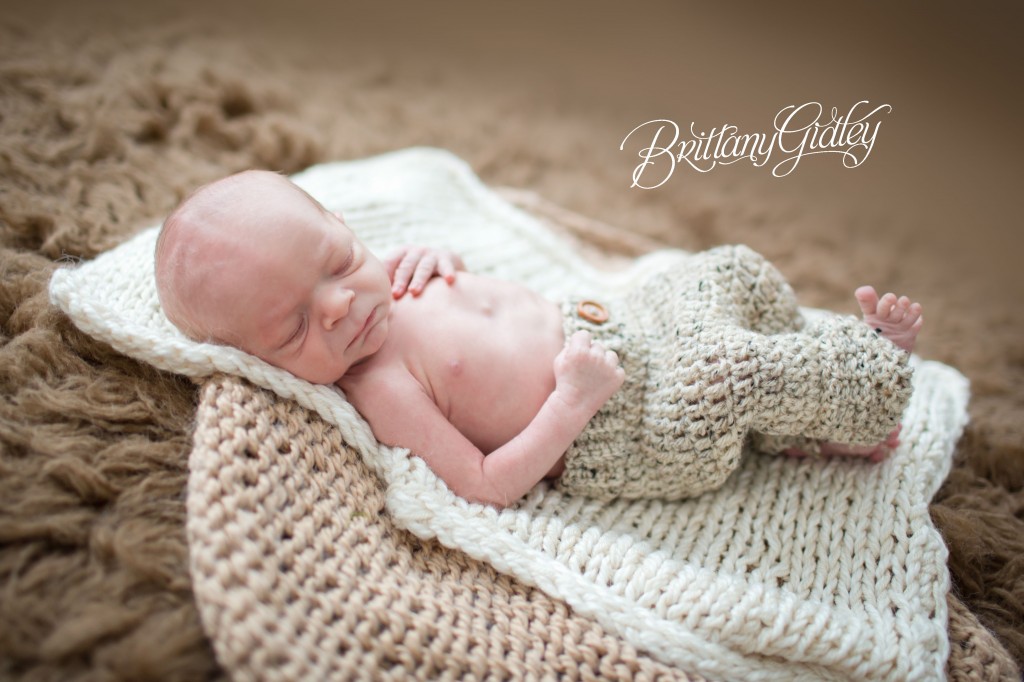 Best Newborn Photographer | Brittany Gidley Photography LLC | Sweet Newborn Boy | Patrick