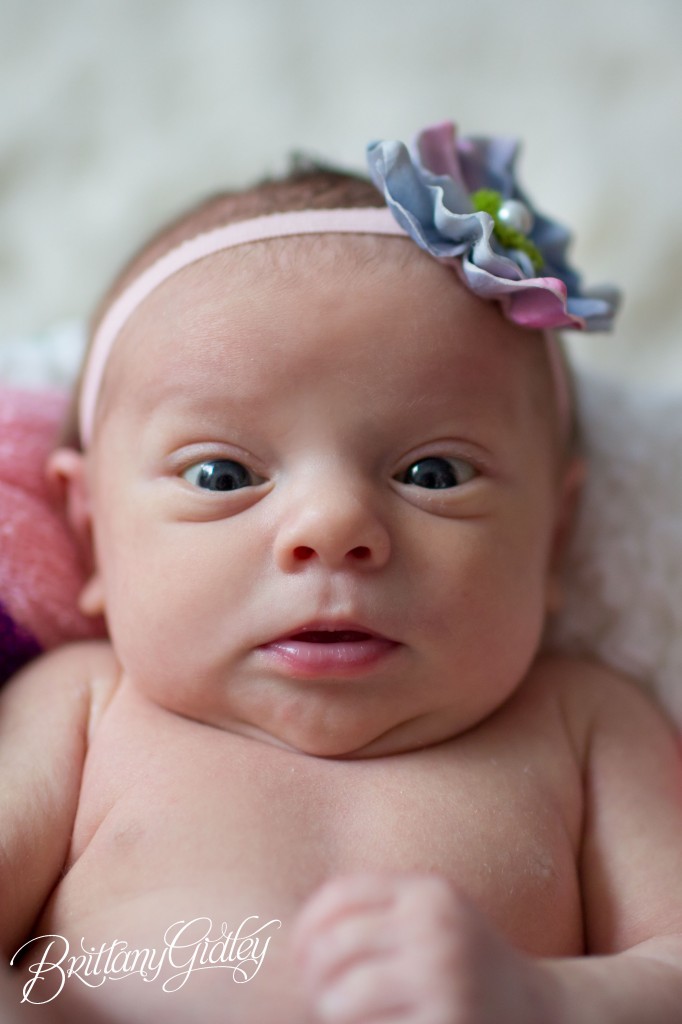 Newborn | It's A Girl | Cute | Adorable | Cleveland | Brittany Gidley Photography LLC