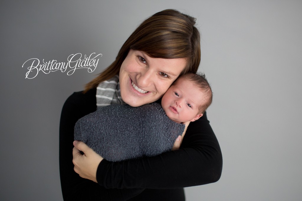 Baby and Mother | Newborn and Mom | Photography Cleveland Ohio | Start With The Best | Brittany Gidley Photography LLC