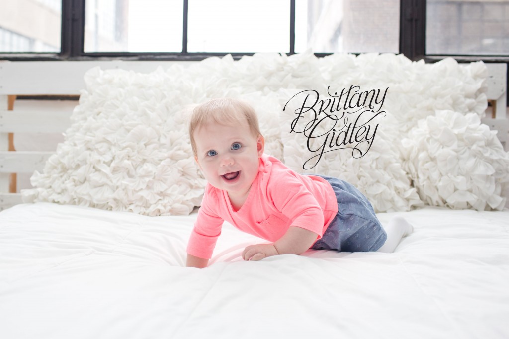 9 Month Old | Baby Photography | Happy Baby | Brittany Gidley Photography LLC