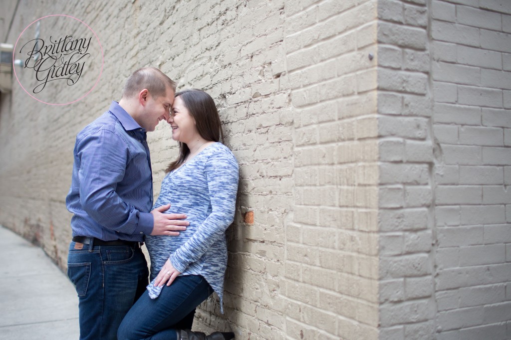 Downtown Maternity | Downtown Cleveland, Ohio | Brittany Gidley Photography LLC