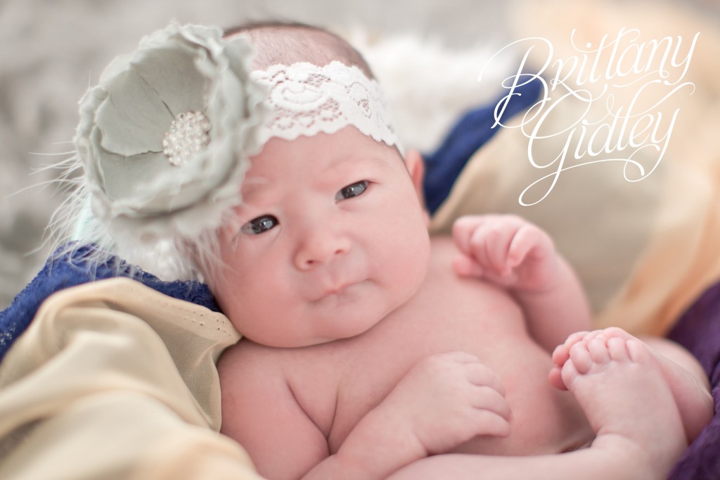 Unique Baby Photographer | Newborn | Adorable | Studio | Natural Light | Brittany Gidley Photography LLC