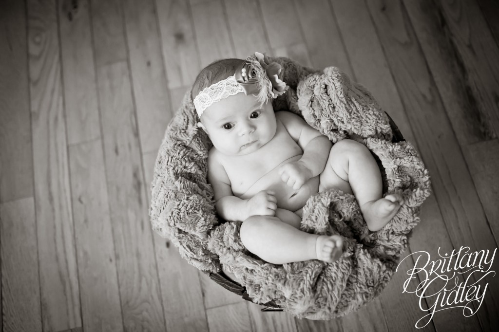 Cleveland Newborn Baby | Adorable | Wood Floor | Bucket | 7 weeks