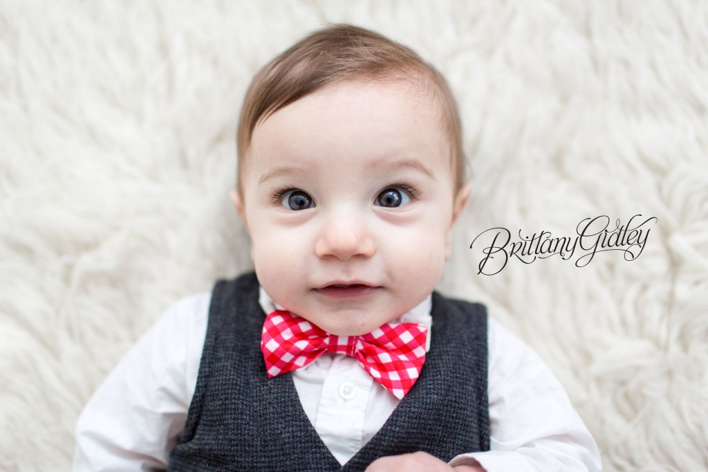 9 Month Baby | Simple | So Cute | Adorable | Start With The Best | Brittany Gidley Photography LLC