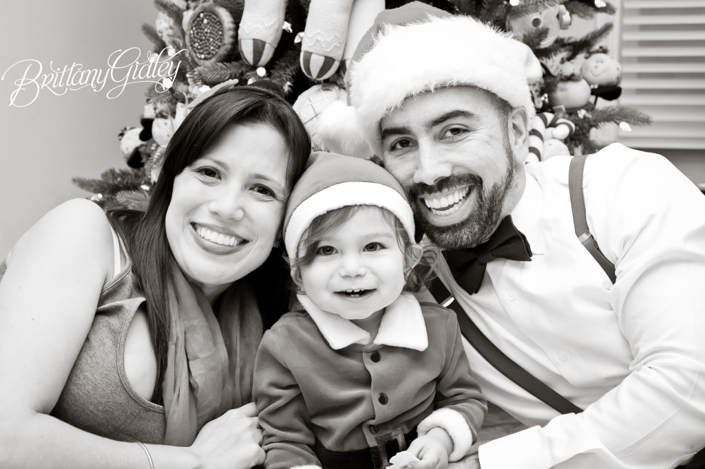 Holiday Photographer | Christmas Tree | Toddler | Westlake Ohio | Brittany Gidley Photography LLC