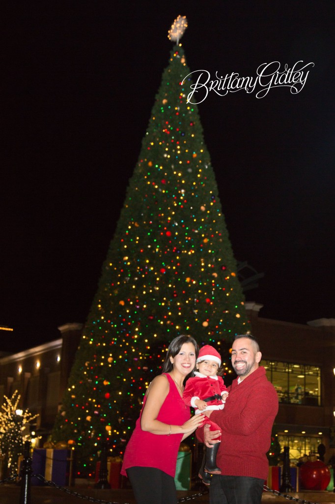 Holiday Photographer | Christmas Tree | Crocker Park | Westlake Ohio | Brittany Gidley Photography LLC