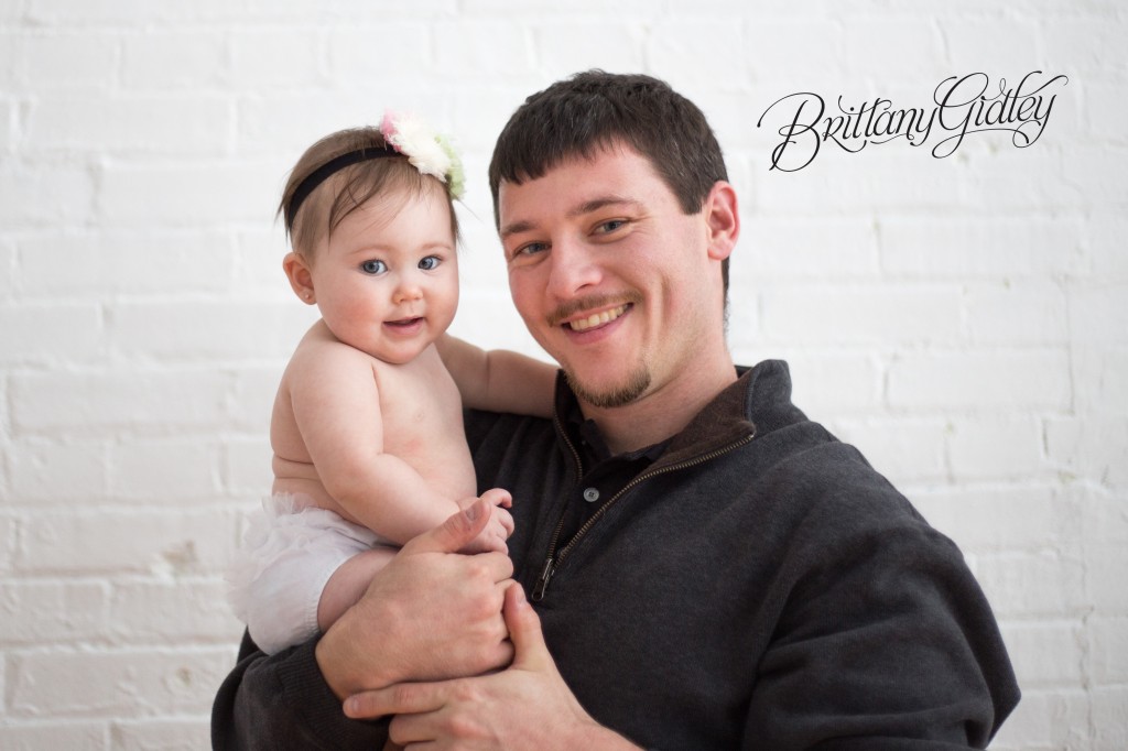 Dad and Baby Photography | 7 Months | Baby | Brittany Gidley Photography LLC