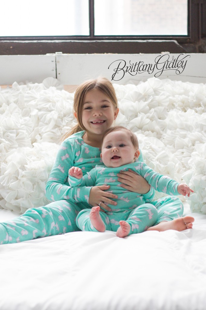 Family Baby Photography | Big Sister | Brittany Gidley Photography LLC