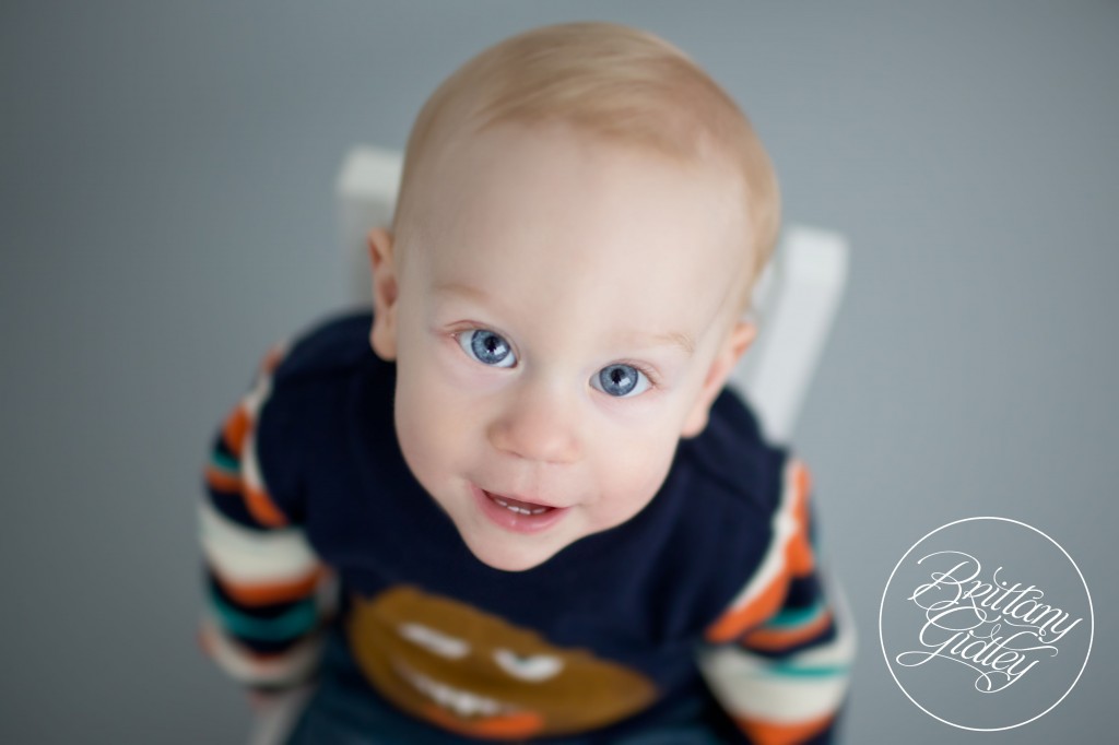 12 Month Old Baby | First Birthday | Studio | Natural Light | Inspiration | Brittany Gidley Photography LLC