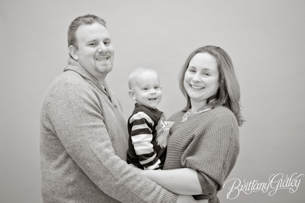 12 Month Old Baby | Family | Studio | Natural Light | Inspiration | Cleveland | Brittany Gidley Photography LLC