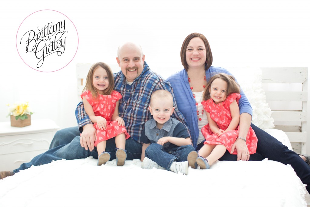 Triplet Photography | Family | Triplets | Adorable | Brittany Gidley Photography LLC | Cleveland Triplet Photographer | Cleveland Photographer | Cleveland Toddler Photographer