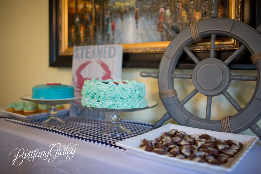 Cake Smash | Nautical Birthday | Start With The Best | Brittany Gidley Photography LLC