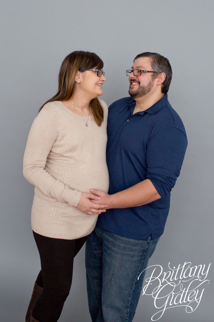Maternity Photography Studio | Start With The Best | Brittany Gidley Photography LLC | It's a Boy!