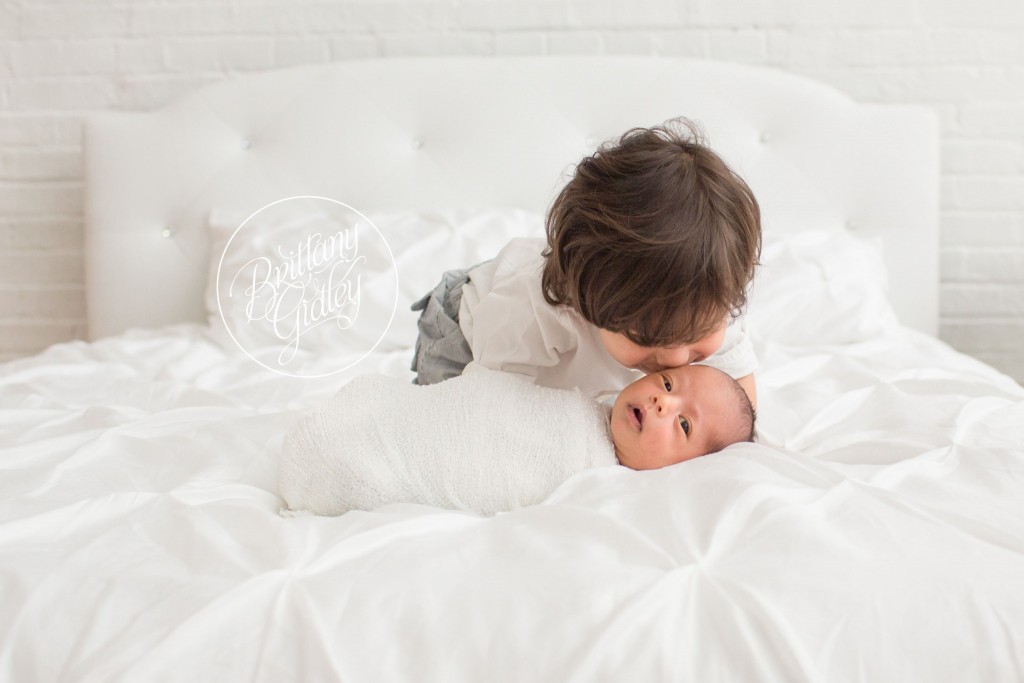 Newborn Photographer | Bed| Studio | Natural Light | Start With The Best | Brittany Gidley Photography LLC