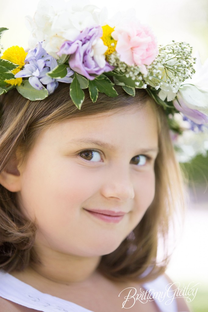 Floral Crown | Child Photography | Child Photographer | Cleveland Museum of Art | Wade Oval | Inspiration | Start With The Best | Brittany Gidley Photography LLC