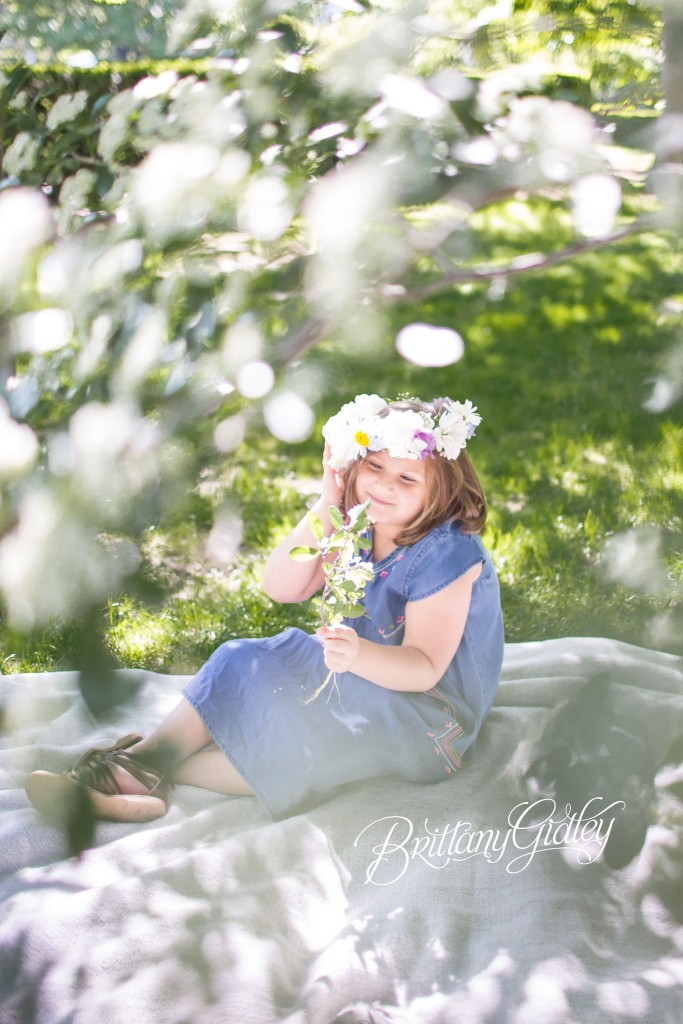 Floral Crown | Child Photography | Child Photographer | Cleveland Museum of Art | Wade Oval | Inspiration | Start With The Best | Brittany Gidley Photography LLC | Spring | Blossoms | Flowers