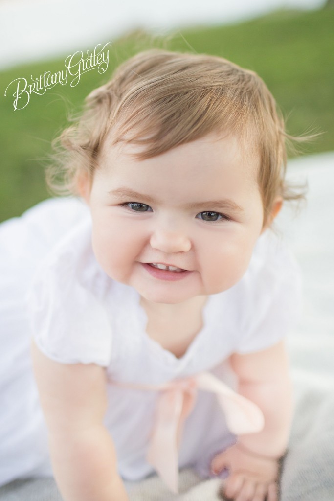 Edgewater Beach | 12 Month Baby Photo Shoot | Baby Girl | Brielle