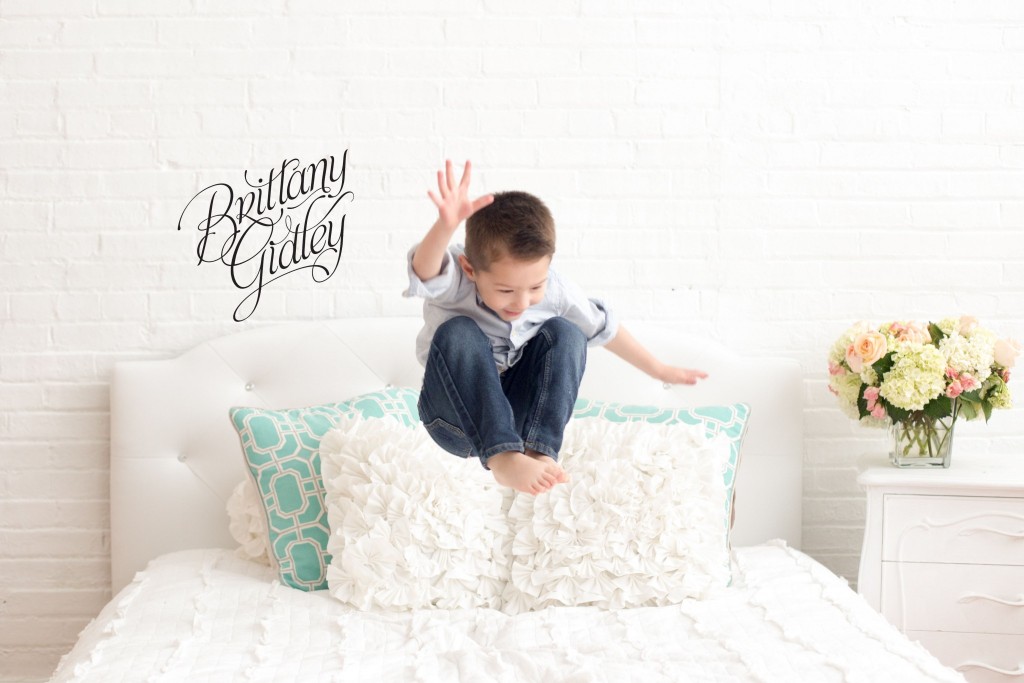 Studio Bed | Natural Light Studio | Best Child Photographer | Cleveland, Ohio