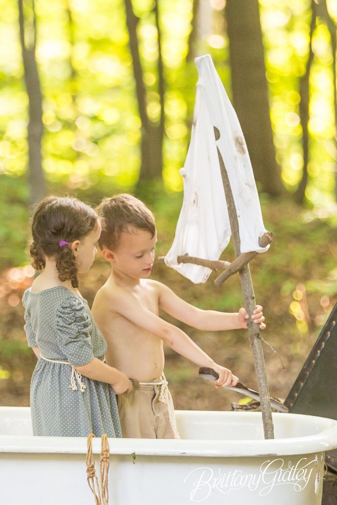 Styled Session | Styled Shoot | Imagination | Woods | Forest | Antique | Pirate Ship