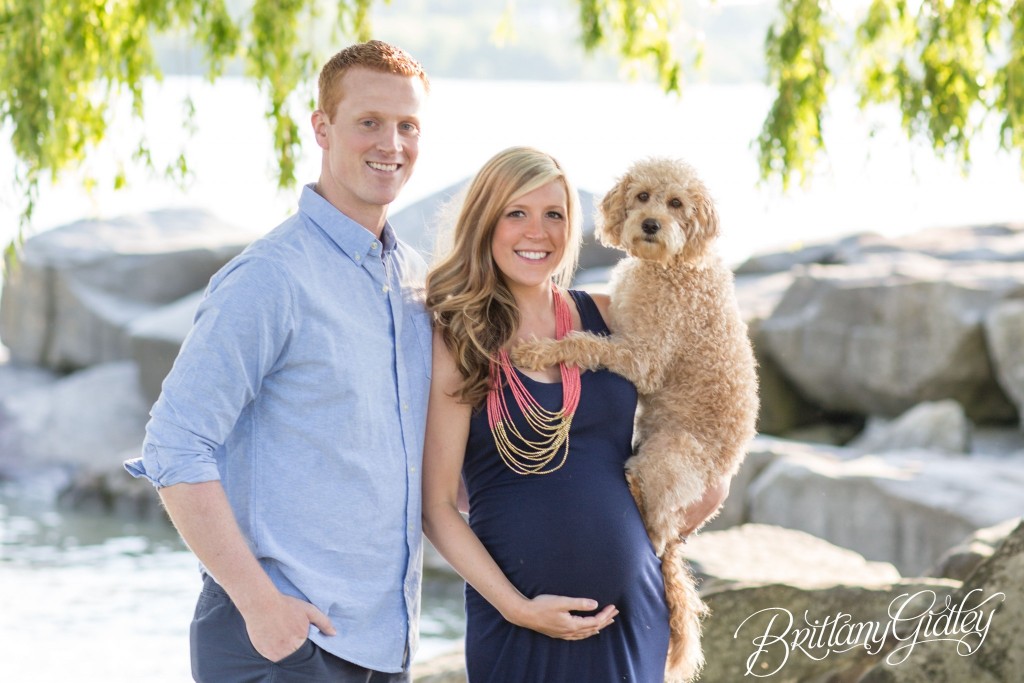 Cleveland Pet Photographer | Maternity Photography | Beach | Sunset | Sun | Sand | Pregnancy | Photos | Cleveland Ohio | Northeast Ohio | Pregnancy Photographer | Newborn Photographer Cleveland | Edgewater Beach | Cleveland Metroparks